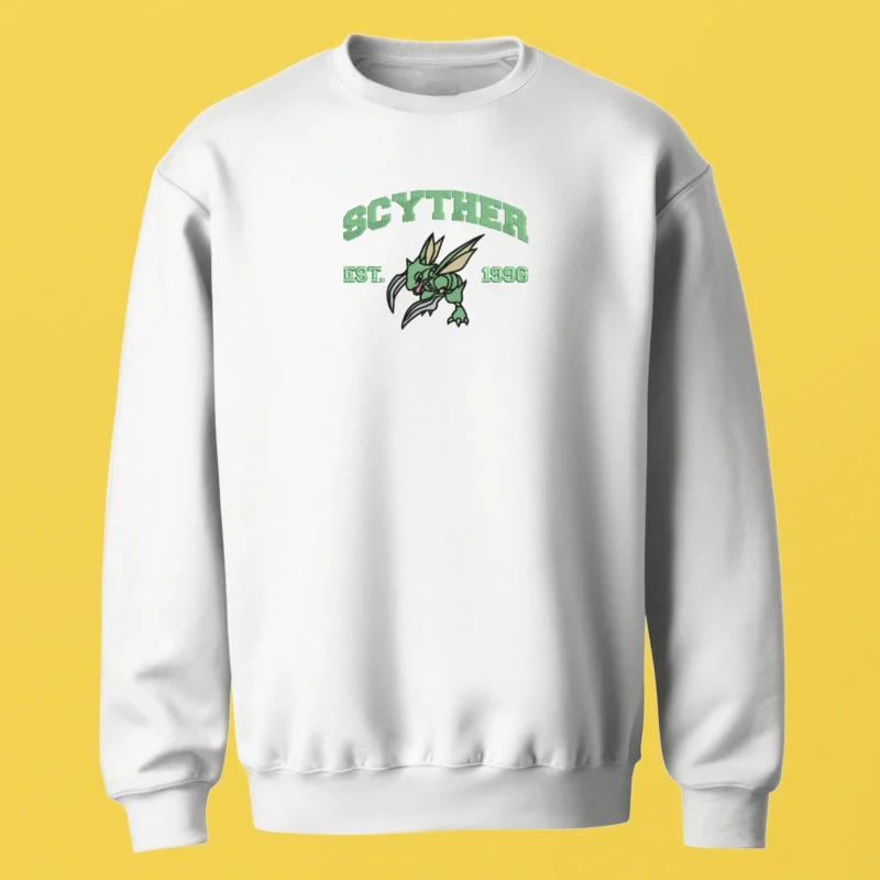 Scyther Blade Wings | Pokemon | Sweatshirt brodé