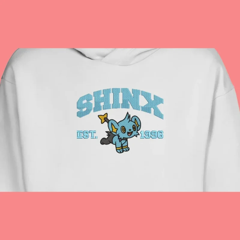 Shinx Electric Cub | Pokemon | Sweat à capuche brodé