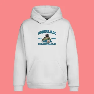 Gigantamax Snorlax Forest | Pokemon | Sweat à capuche brodé