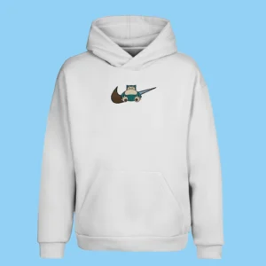 Snorlax Surf Nap | Pokemon | Sweat à capuche brodé
