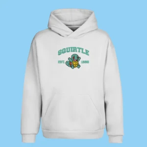 Squirtle Classic Smile | Pokemon | Sweat à capuche brodé