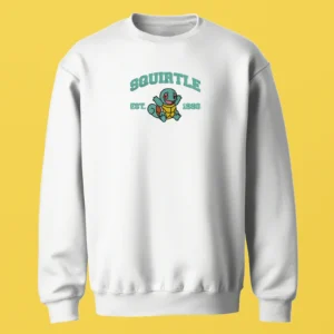 Squirtle Classic Smile | Pokemon | Sweatshirt brodé