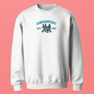 Swampert Mud Power | Pokemon | Sweatshirt brodé
