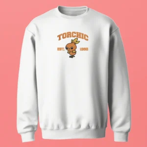 Torchic Fire Chick | Pokemon | Sweatshirt brodé