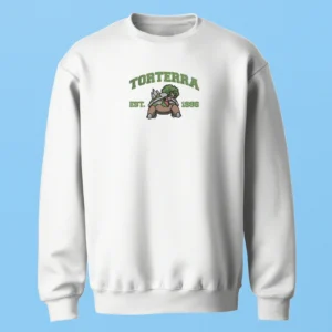 Torterra Forest Shell | Pokemon | Sweatshirt brodé
