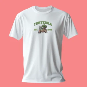 Torterra Forest Shell | Pokemon | T-shirt brodé
