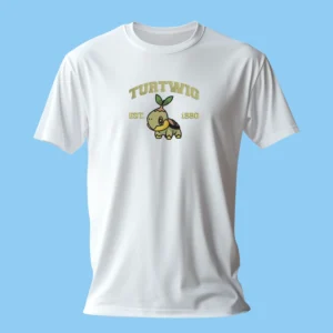 Turtwig Tiny Sprout | Pokemon | T-shirt brodé