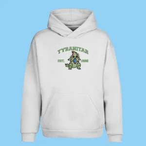 Tyranitar Rock Armor | Pokemon | Sweat à capuche brodé