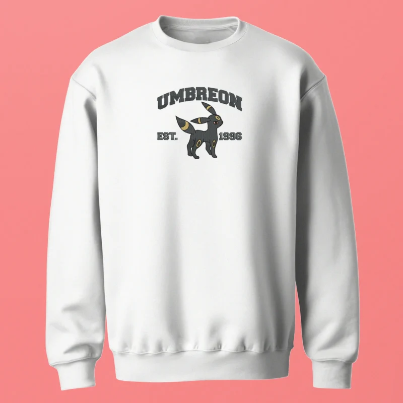 Umbreon Moon Shadow | Pokemon | Sweatshirt brodé