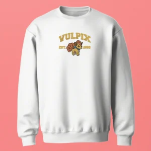 Vulpix Fox Flame | Pokemon | Sweatshirt brodé