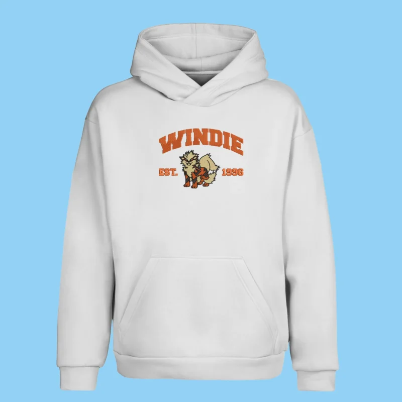 Windie Loyal Flame | Pokemon | Sweat à capuche brodé