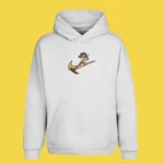 Sweat à capuche brodé