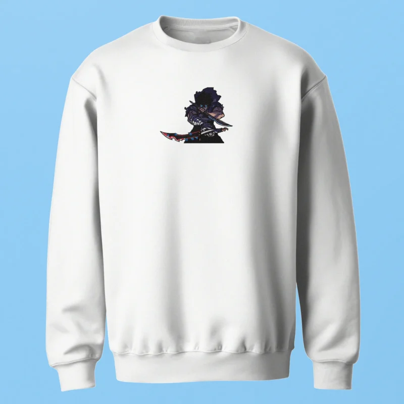 Sung Jinwoo Blade Shadow | Solo Leveling | Sweatshirt brodé