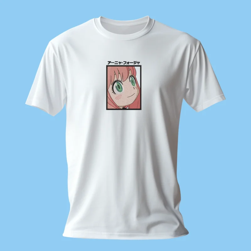 Anya Forger Sweet Smile | Spy × Family | T-shirt brodé