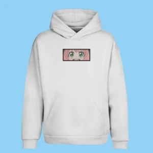 Anya Forger Shock Face | Spy × Family | Sweat à capuche brodé