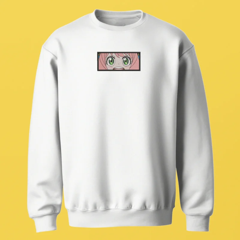 Anya Forger Shock Face | Spy × Family | Sweatshirt brodé