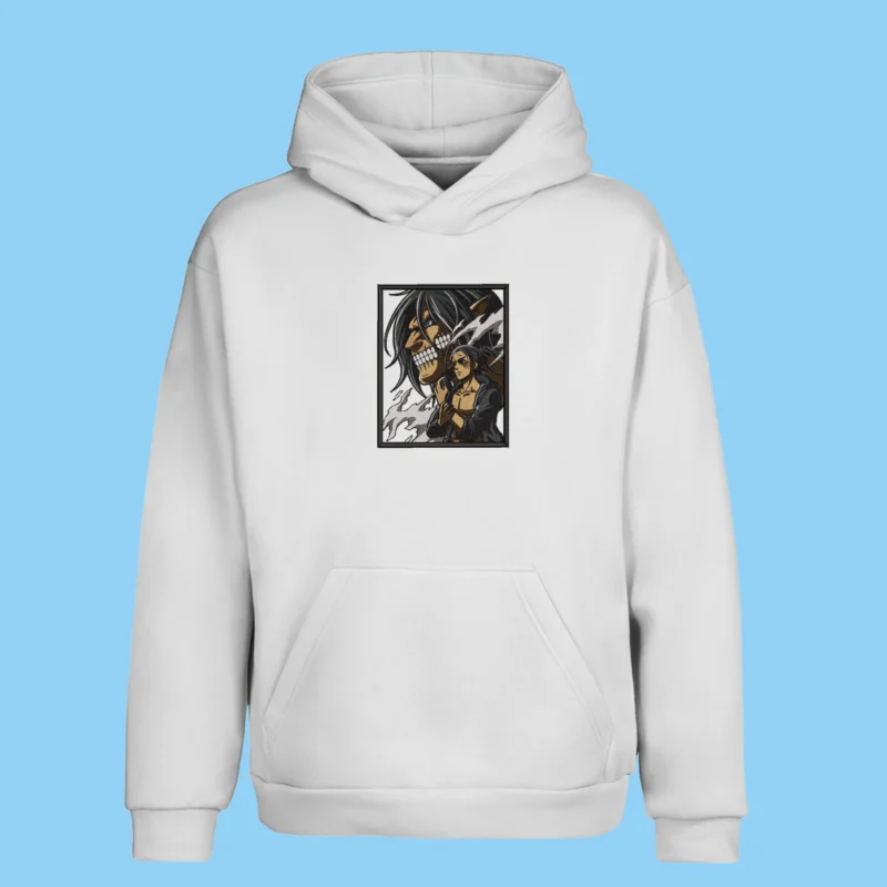 Armin Survey Corps Oath | L’Attaque des Titans | Sweat à capuche brodé
