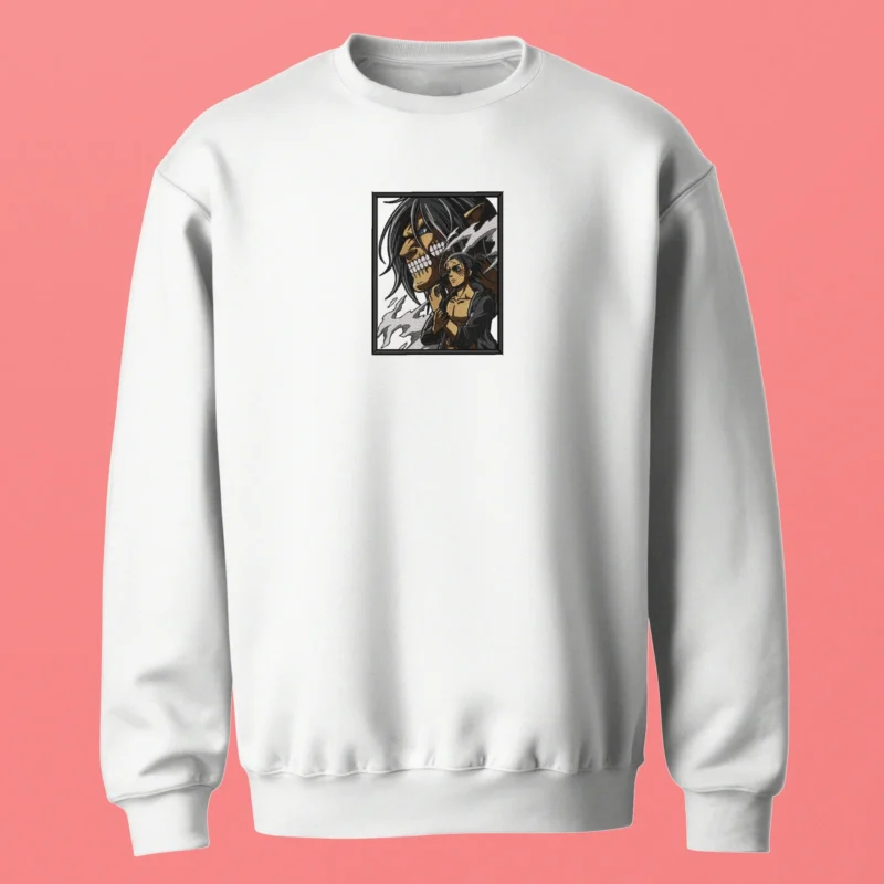 Armin Survey Corps Oath | L’Attaque des Titans | Sweatshirt brodé