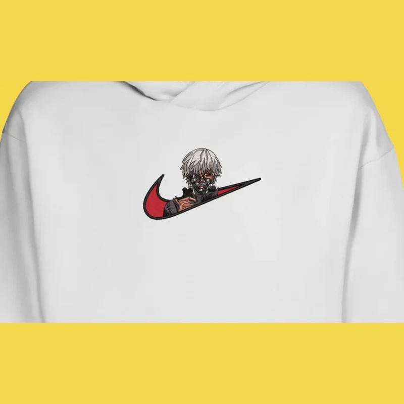 Ken Kaneki Red Eye | Tokyo Ghoul | Sweat à capuche brodé