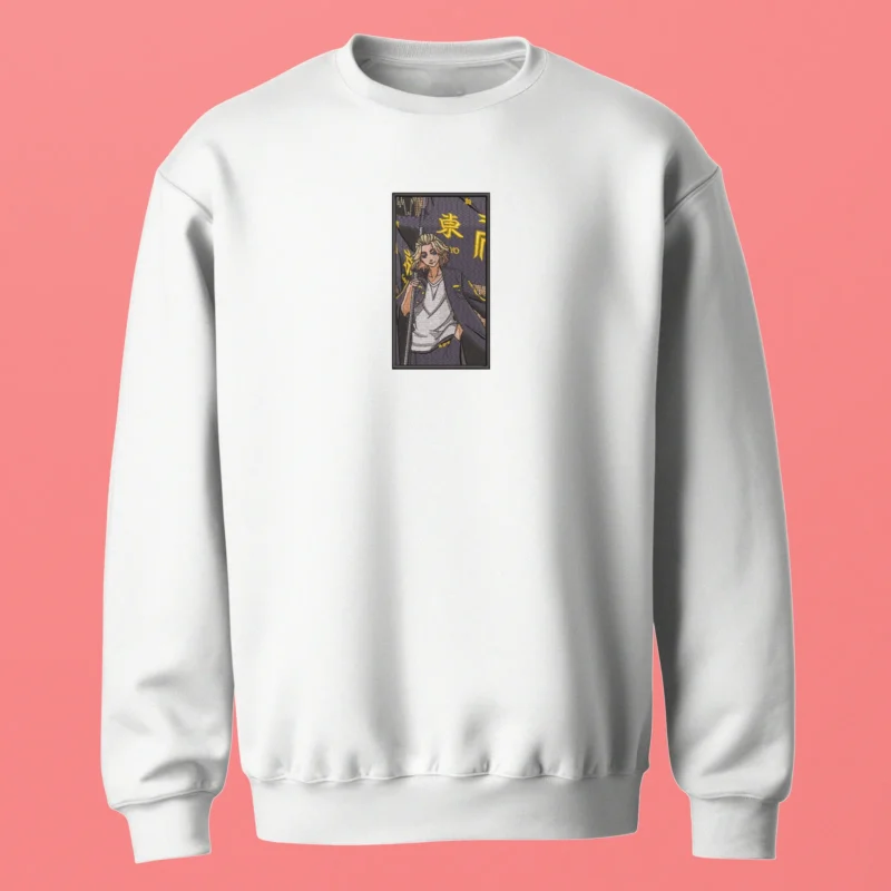 Mikey Sano Tokyo Manji | Tokyo Revengers | Sweatshirt brodé