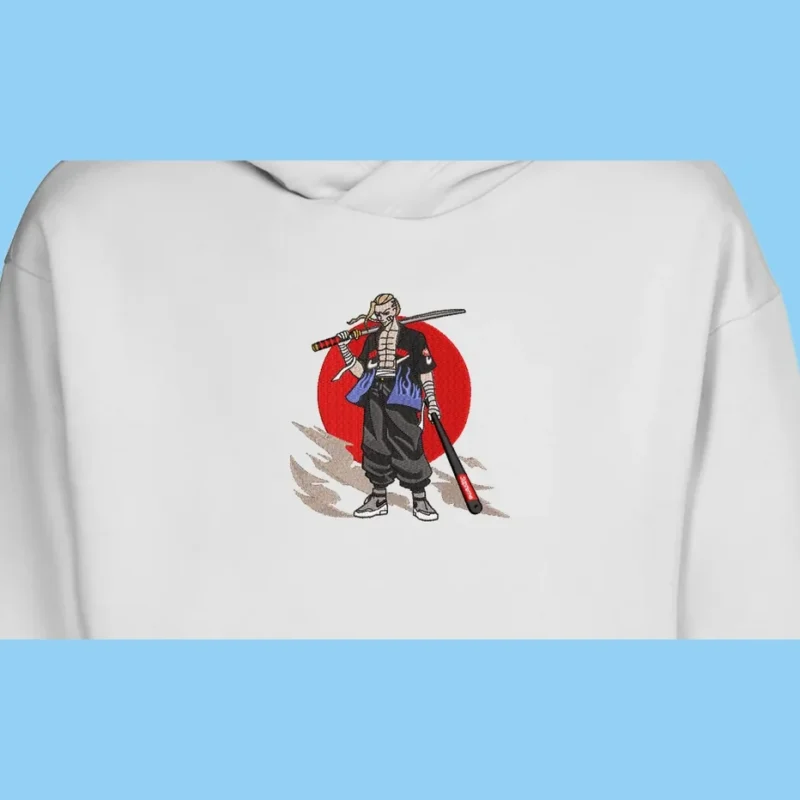 Draken Ryuguji Dragon Guard | Tokyo Revengers | Sweat à capuche brodé