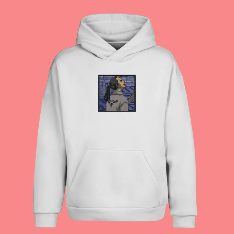 Baji Keisuke Night Resolve | Tokyo Revengers | Sweat à capuche brodé