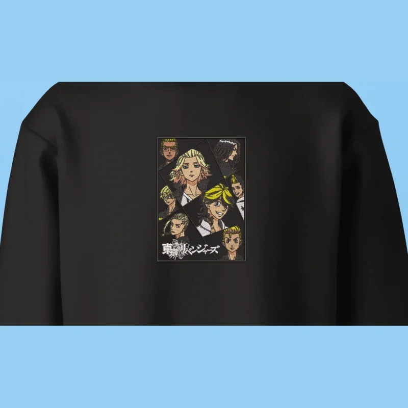 Tokyo Manji Gang Panel | Tokyo Revengers | Sweatshirt brodé