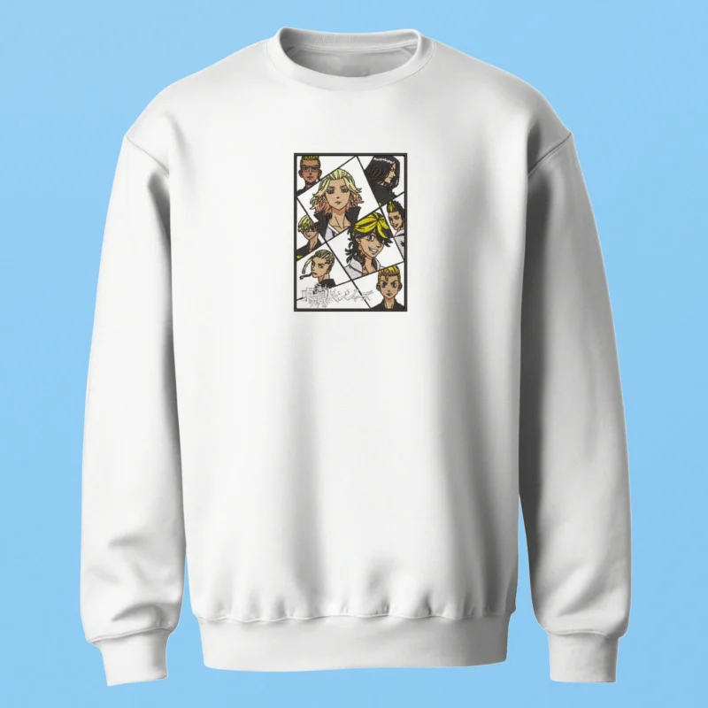 Tokyo Manji Gang Panel | Tokyo Revengers | Sweatshirt brodé