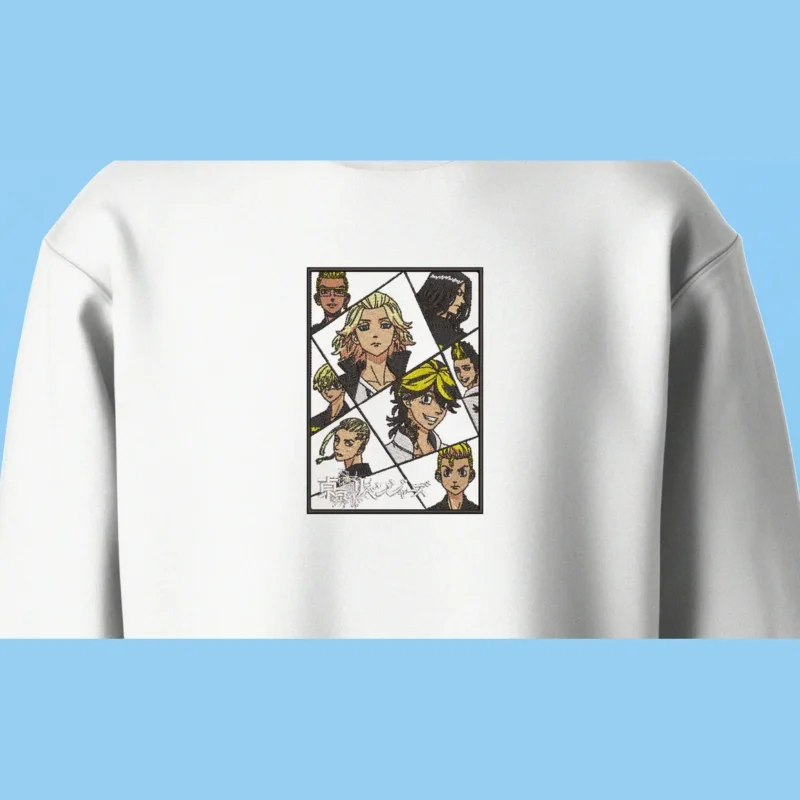 Tokyo Manji Gang Panel | Tokyo Revengers | Sweatshirt brodé