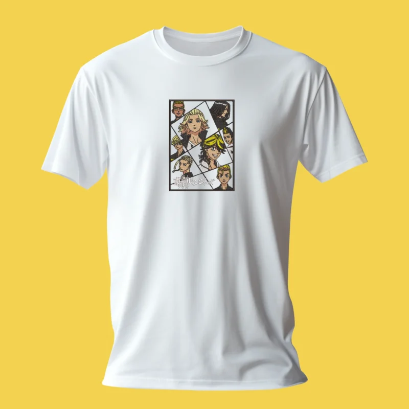 Tokyo Manji Gang Panel | Tokyo Revengers | T-shirt brodé