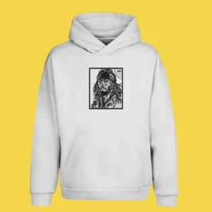 Musashi Miyamoto Portrait | Vagabond | Sweat à capuche brodé