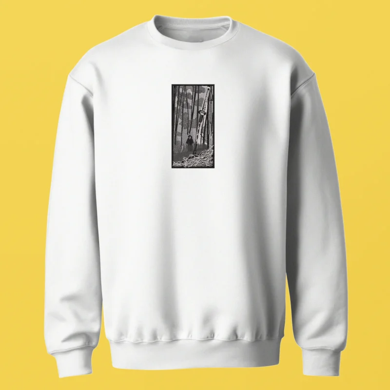 Musashi Forest Duel | Vagabond | Sweatshirt brodé