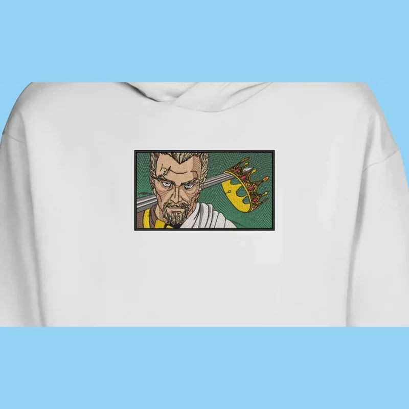 Askeladd Strategic Gaze | Vinland Saga | Sweat à capuche brodé