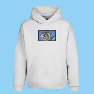 Chihiro Haku Dragon | Le Voyage de Chihiro | Sweat à capuche brodé